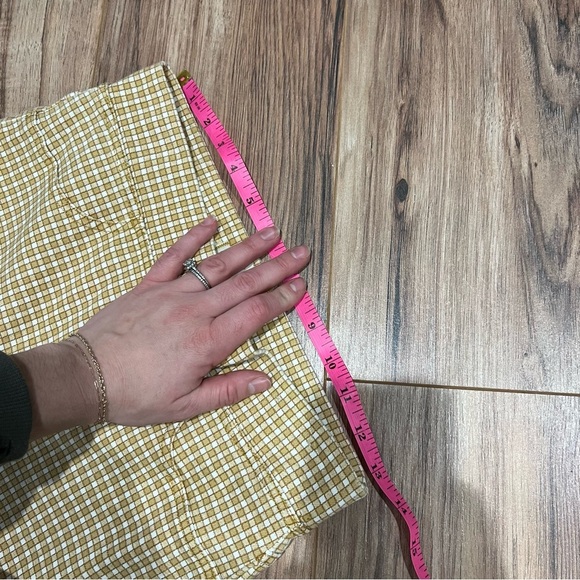 Madewell Pull-On Skinny Flare Jeans in Mini Check - Picture 8 of 12